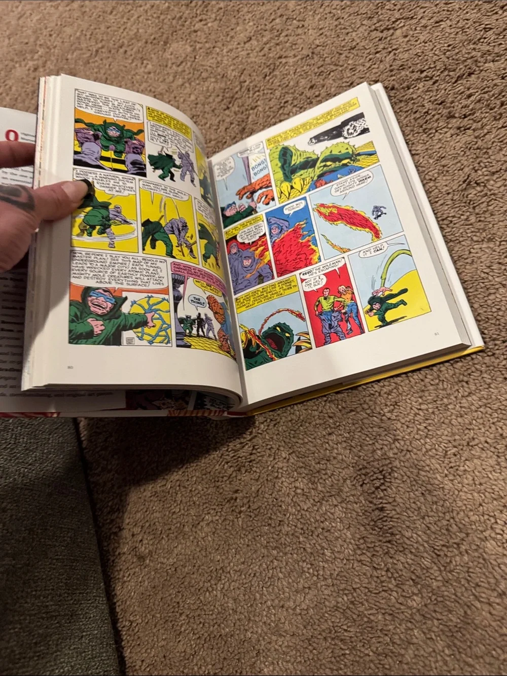 Origins of Marvel comics hardback